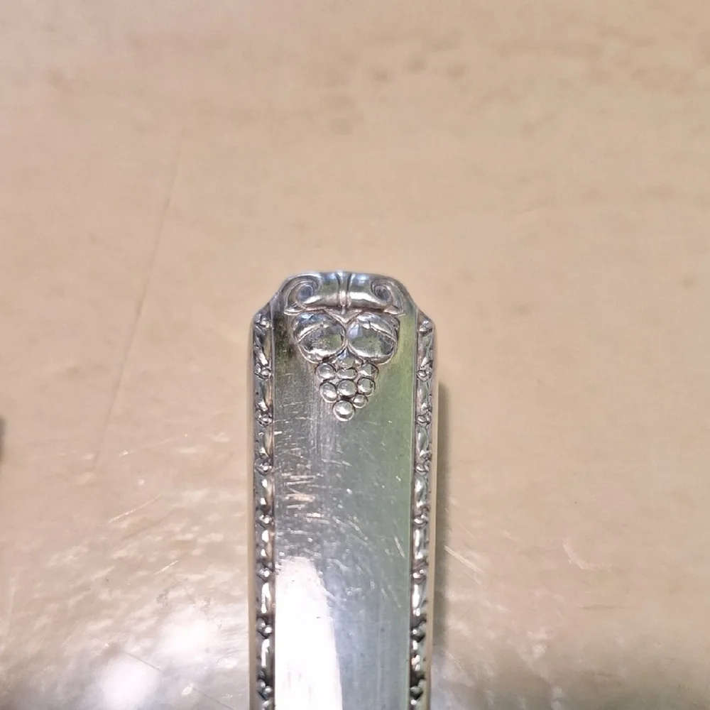 Prestige Silver and Wood Salad Fork & Spoon - Picture 4 of 11